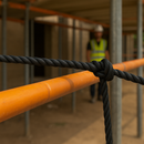 8mm Black Polypropylene 3-Strand Rope 25m Coil – Strong 3-Strand Twisted 8mm