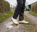 Premium Easy-On Easy-Off Wellie Shoe for Food Areas - Waterproof, Oil Resistant, Slip Resistant, Chemical Resistant
