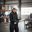 Premium Women's Arc Flash and Fire Retardant Thermal Underwear Top - 68% Merino Wool for Optimal Warmth and Comfort