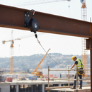 Premium 10m Self-Retractable Lifeline with Galvanised Wire and Swivel Snap Hook for Fall Protection Safety
