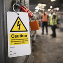Caution Lock Out Safety Tags – 80mm x 150mm – Matt PVC – Industrial Use