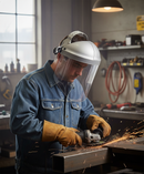 Professional Precision Ratchet Headgear with Adjustable Crown Band and Floating Suspension for Impact Protection