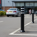 Premium Polyethylene Bollard with Steel Core for Traffic Control - 1000mm or 1200mm Height Options