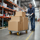 100mm Heavy Duty Swivel Plate Castor with Polyurethane Wheels