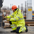 Professional High-Performance Winter Boilersuit - Hi-Vis Yellow/Black