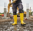 Premium Heavy Duty Full Safety Wellingtons S5 with Steel Toe Cap and SRC Approved Slip Resistance