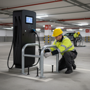 Premium Heavy Duty Traffic Line Column Protector for EV Charging Points - Easy Installation and Exceptional Protection