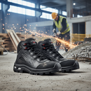 Premium Heavy Duty Safety Boot with Gortex Lining, Composite Toe Protector and Infinergy Technology for Optimal Comfort and Durability