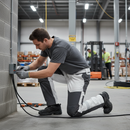 Premium Heavy Duty Customized Work Trousers with Kneepad Pockets - Lightweight, Water Repellent, and Stretch Fabric