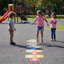 Premium Classic Hopscotch Playground Marking with High Traction Thermoplastic for Outdoor Play
