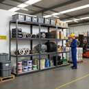 Premium Industrial Shelving - 1600mm High - 200kg Capacity - Grey