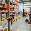 Premium Clamp Holder for Retractable Barrier Units - Heavy Duty Design for Secure Mounting on Various Surfaces