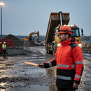Premium Class 3 Hi-Vis Winter Parka with Quilted Lining, Waterproof Design, and Detachable Hood for Comfort and Safety
