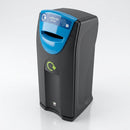 140 Litre Slimline Recycling Bin with Colour-Coded Apertures (view 2)