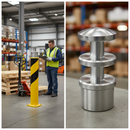 Premium Metal Top Cap for Upright Posts – Waterproof Design with Secure Attachment for Bunting