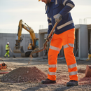 High-Performance Hi-Vis Orange Combat Trousers for Active Roles