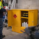 Hazardous Substance Storage Cabinet – 609x915x457mm – Heavy Duty Steel – Industrial Use