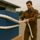 16mm White Polypropylene Rope 3 Strand – Heavy-Duty, Waterproof & Ultra-Strong (30m Coil) – Best Seller!