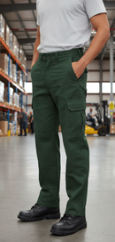 Premium Heavy Duty Drivers Trousers with Multiple Pockets and Reinforced Knee Pad Compartments