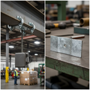 Premium Open Box Beam Clamp Mounting Plate for Barrier Installation with Adjustable Positioning
