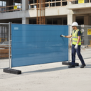 Premium Temporary Mesh Fence Cover - 3410mm x 1760mm with Durable Eyelets for Enhanced Privacy and Protection