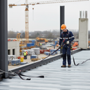 Professional 20m Horizontal Life Line Kit with Adjustable Anchorage and Steel Connectors for Safe Working at Heights