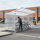 Premium Durable Polycarbonate Side Cladding Panels for Bike Shelter - Weather-Resistant Upgrade and Replacement