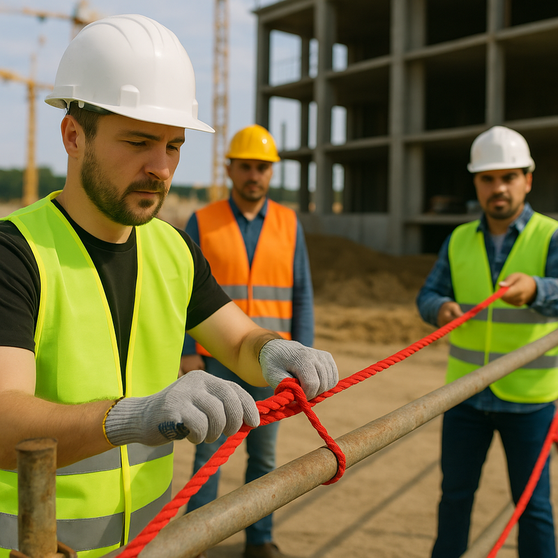 6mm Red Polypropylene Rope – Heavy-Duty, Weatherproof & Ultra-Versatile (75m Mini Coil)