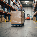 Heavy Duty Plastic Dolly with 100kg Capacity - Lightweight and Maneuverable