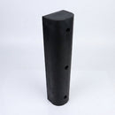Rubber D-Section Dock Bumper 900 × 150 × 150 mm (view 2)