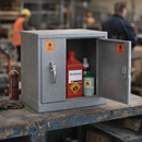 COSHH Storage Cabinets – 457x457x305mm – Mild Steel – Industrial Use