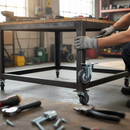 75mm Heavy Duty Swivel Plate Castor with Grey TPR Wheel