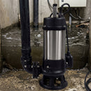750W Submersible Sewage Pump, 400 L/min, 14m Head, 2in BSP