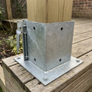 Bolt Down Galvanised Post 150mm x 150mm