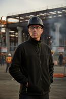 Premium Heavy Duty Fleece Jacket with Chunky Zip Front, Drawcord Waist and Zipped Side Pockets