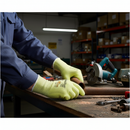 Premium Cut Resistant Handling Gloves with High Visibility, Comfort Fit, and Advanced Grip Technology for Precision Work