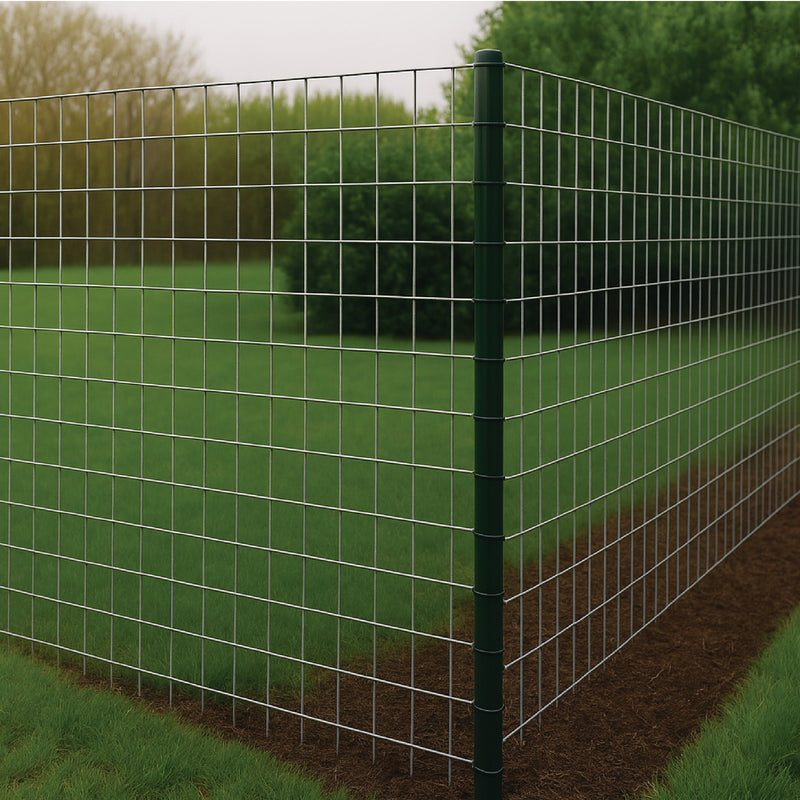 Heavy-Duty Galvanised Welded Wire Mesh – 50mm x 50mm Square Holes | 12 Gauge Wire