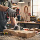 High-Performance 25mm Flat Drill Bits for Wood - Clean Cutting