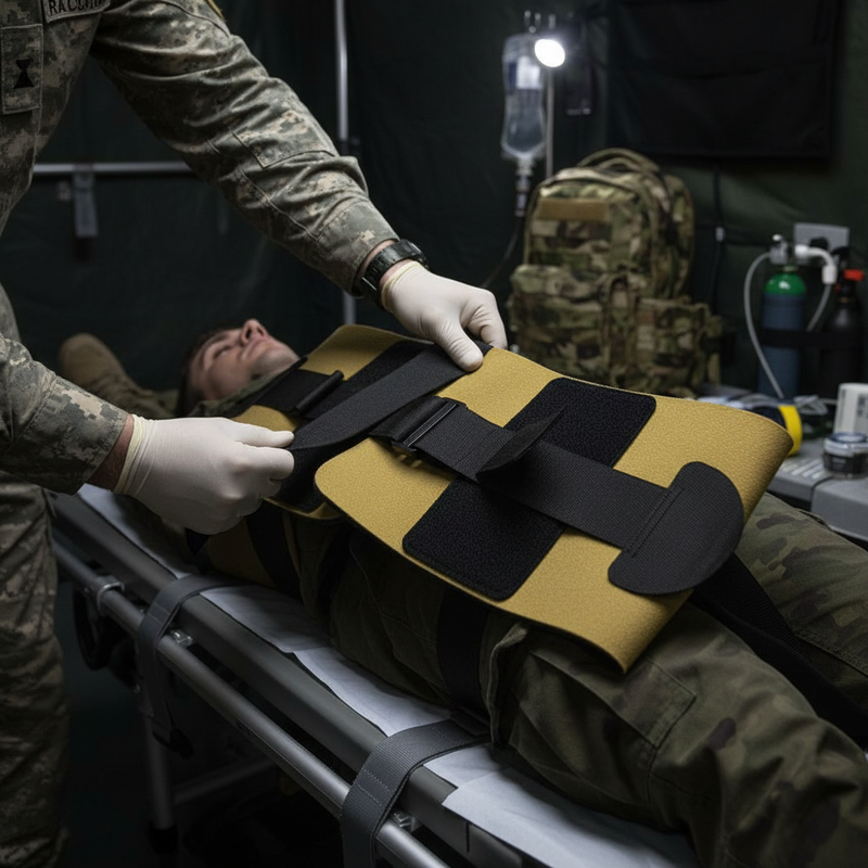 Tactical Rise Splints Premium Tactical Pelvic Splint - Lightweight, Versatile Support for Pe