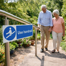Handrail Safety Signs – 1mm Rigid Plastic – Indoor & Outdoor Use