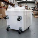 305 Litre Mobile Truck with Stepped Sides, 75mm Castors