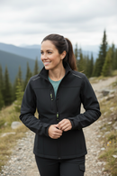 Premium Women's Softshell Jacket - High Stretch, Water Repellent, Fleece Lined for Comfort and Mobility