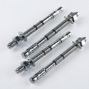 Set of 4 M10 x 140mm Steel Ground Fixing Bolts (view 2)