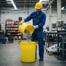 Premium 60 Litre Empty Plastic Drum with Lid - Versatile and Durable