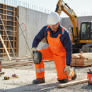 High-Performance Hi-Vis Bib & Brace with Kneepad Pockets