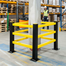 Premium Column Protection System with Steel and Polypropylene for Impact Resistance and Customization