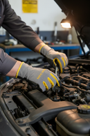 Premium Multi-Purpose Glove with Electro Conductive Tips and Durable Synthetic Leather Palm for Landscaping and Maintenance