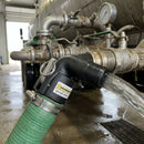 90° Cam Lever Hose Coupler - 1.5in Barb x 1.5in Socket