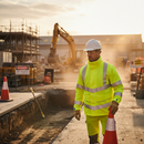 Premium Hi Vis Yellow 3 Layer Bomber Jacket with Waterproof Features and Breathable Design for Industrial Use