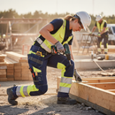Premium Hi-Vis Women's Trousers with 4-Way Stretch and CORDURA® Reinforcement for Ultimate Comfort and Durability
